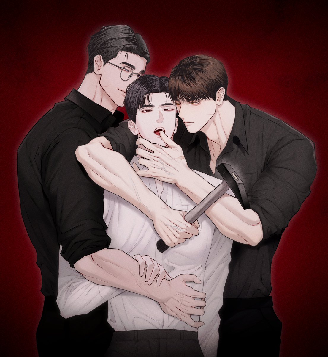 💔🔨 The official English version of <Pieces Of Us (Korean title : 깨진 사랑의 형태)> has been released to Lezhin US!

🏷 BDSM, Love Triangle, Student X Professor 

🔗lezhinus.com/en/comic/pieces 

It is updated every Friday.
Please enjoy it!

#PiecesOfUs #깨진사랑의형태
#lezhincomics