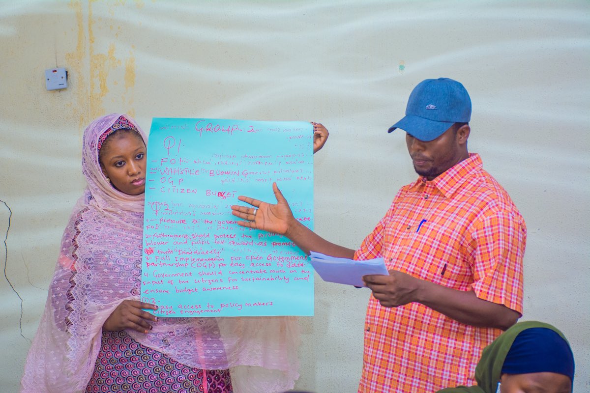 yazeed_mikail's tweet image. In conclusion, the one-day capacity building workshop was interactive and hands-on featuring different sessions where all participants were effectively engaged, and contributed their ideas and made presentations that informed the outcome of the workshop. 

#DataValues.