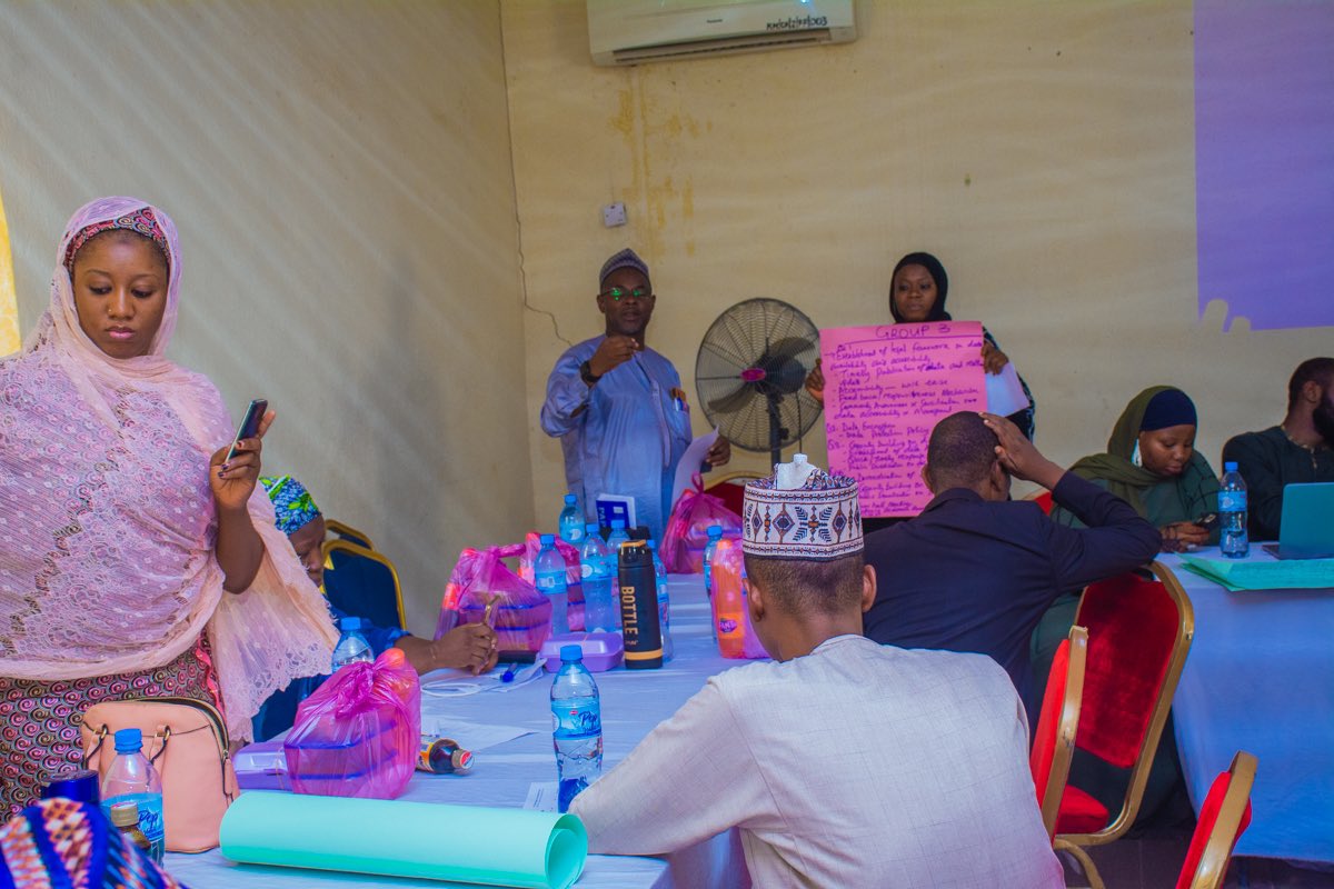 yazeed_mikail's tweet image. In conclusion, the one-day capacity building workshop was interactive and hands-on featuring different sessions where all participants were effectively engaged, and contributed their ideas and made presentations that informed the outcome of the workshop. 

#DataValues.