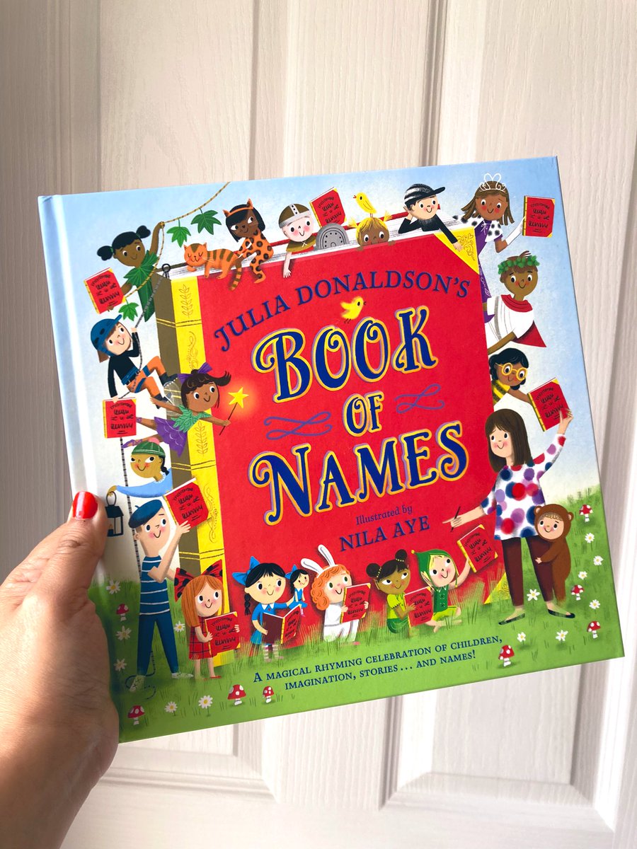 Well, this book post couldn’t be more appropriate! Julia Donaldson’s Book of Names, illustrated by @nilaaye, is a joyful and colourful celebration of the children the author has met over the years. Bring on the name inspo