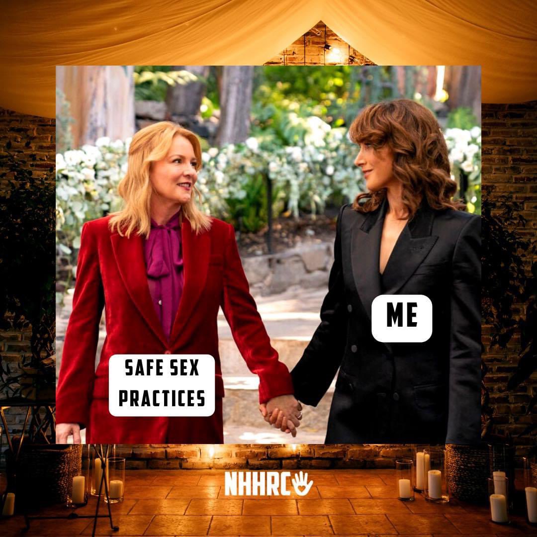 harmreductionNH's tweet image. Name a more iconic duo 😎 🌈