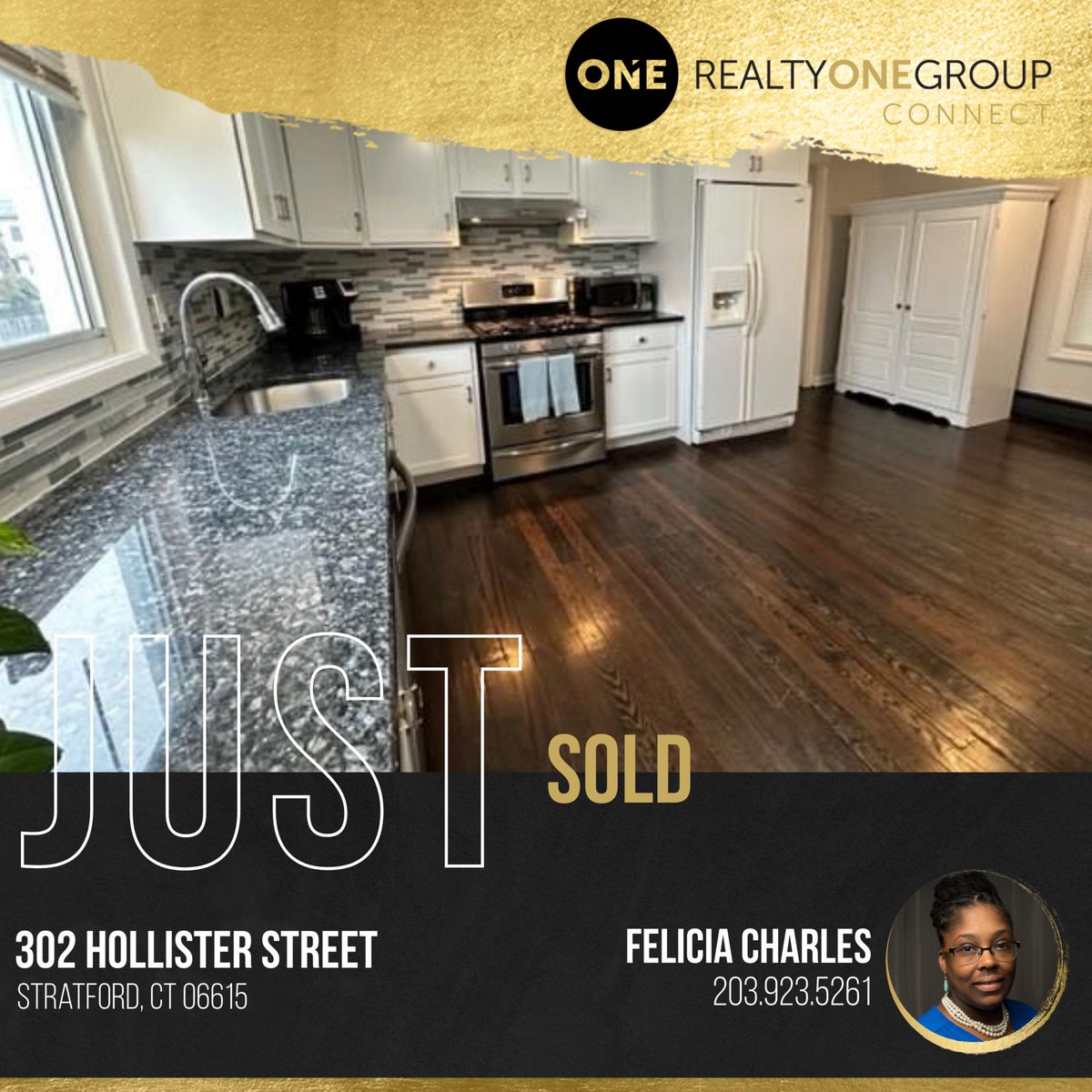 Another ONE Sold by Felicia Charles! Congrats to you & your clients! ☝️🙌
#JustSold #Realestate #Stratford #rogconnect #one #Openingdoors

#RealtyONEGroupConnect
A Modern, Lifestyle Real Estate Brand.

📣 📣 📣 #Connect with #ONE of... facebook.com/16025354531814…