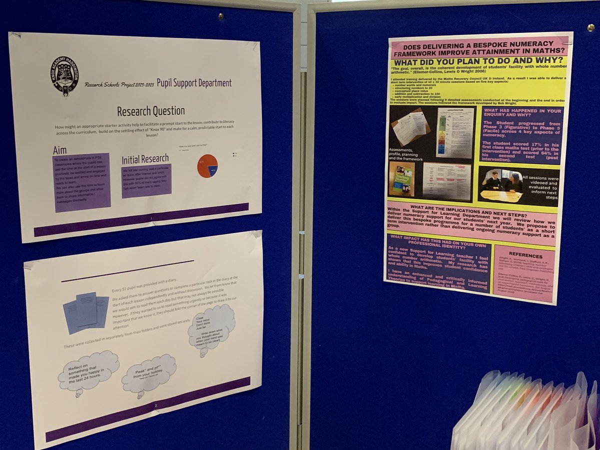 knoxacademyHT's tweet image. Fantastic to share our findings from our research projects @knoxacademy @SEICollab after a year of investigating how we can improve outcomes for young people through collaborative professional enquiry #Researchschools #learningtogether #improvingpractice