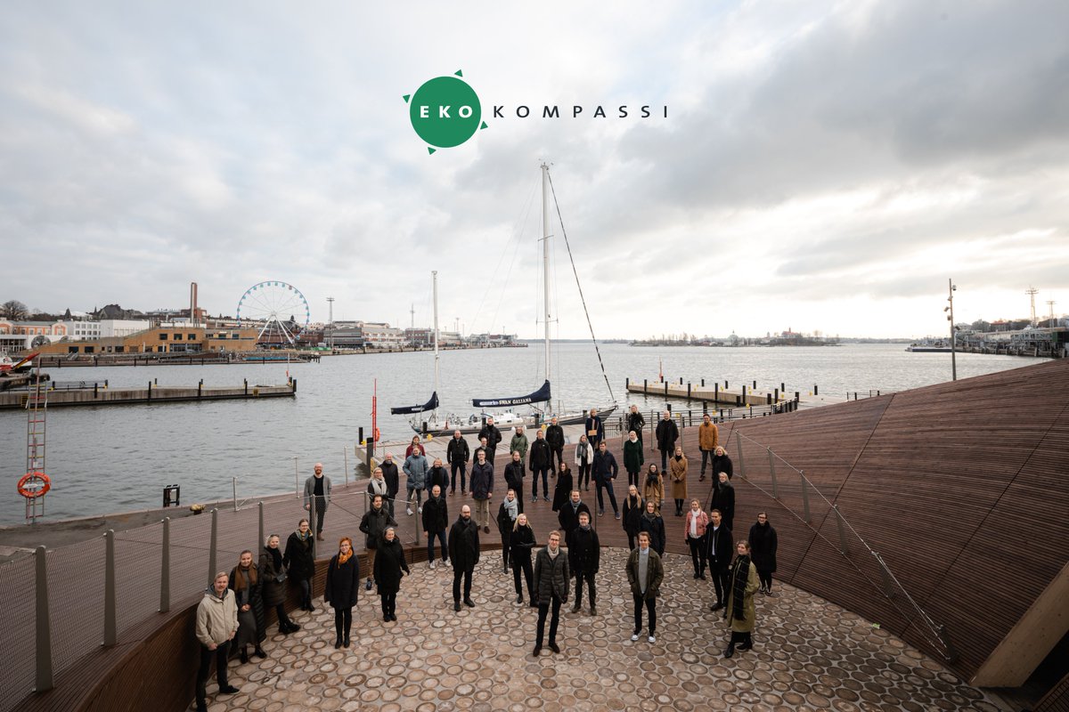 For us, environmental responsibility means concrete actions in our own operations. As a proof of this, we have been awarded the EcoCompass Certificate which is the environmental management system of the Finnish Association for Nature Conservation.