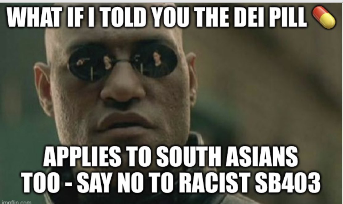MahaRajah42's tweet photo. Profiling, stereotyping and maligning South Asians simply based on their ETHNICITY and FAITH is a pervasive and troubling issue, codified by Senate Bill 403 which presents a deeply flawed approach to put an end to Constitutional protections in our country 🇺🇸🦅
#NoToProfiling https://t.co/vXNQlTuSVu
