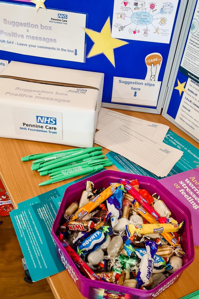 Chocolates, pens, suggestions ... #CarersWeek2023