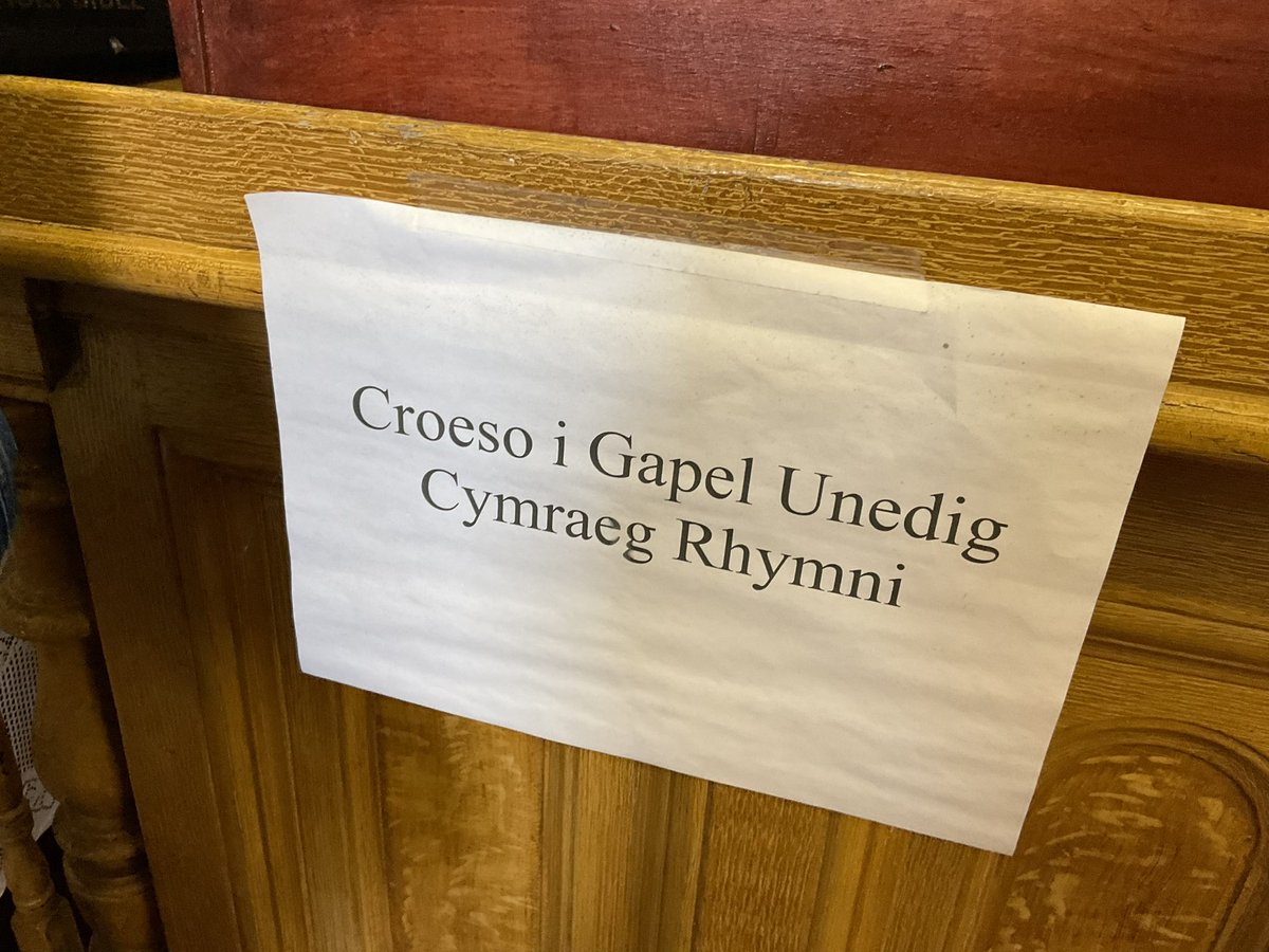 Lovely visit to Penuel Chapel! Capel Cymraeg.🏴󠁧󠁢󠁷󠁬󠁳󠁿