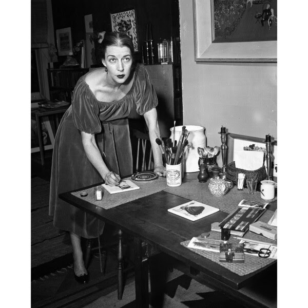 GVSHP's tweet photo. The artist Carol Janeway was known for her intricate tile work, but she was also a fierce advocate for the preservation of #GreenwichVillage in the 1950s. Discover her role in efforts to save #WashingtonSquarePark, the #JeffersonMarketLibrary, and more: https://t.co/HXfybbomeD https://t.co/LeC5Kv7sNn