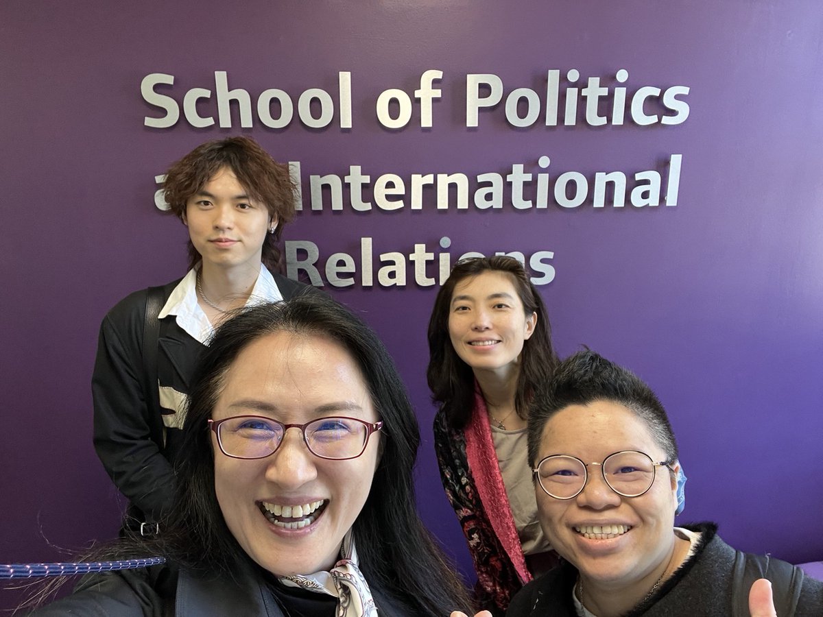 We welcomed Prof. Yi-Hsin Elsa Hsu and Dr. Ya-Ting Yang from Taipei Medical University. Prof. Hsu and Dr. Yang have been working closely with @chunyilee1 and Weixiang Wang on the project “Resilience, State Capacity and Public Trust in Combating Pandemics, Case of Taiwan”.