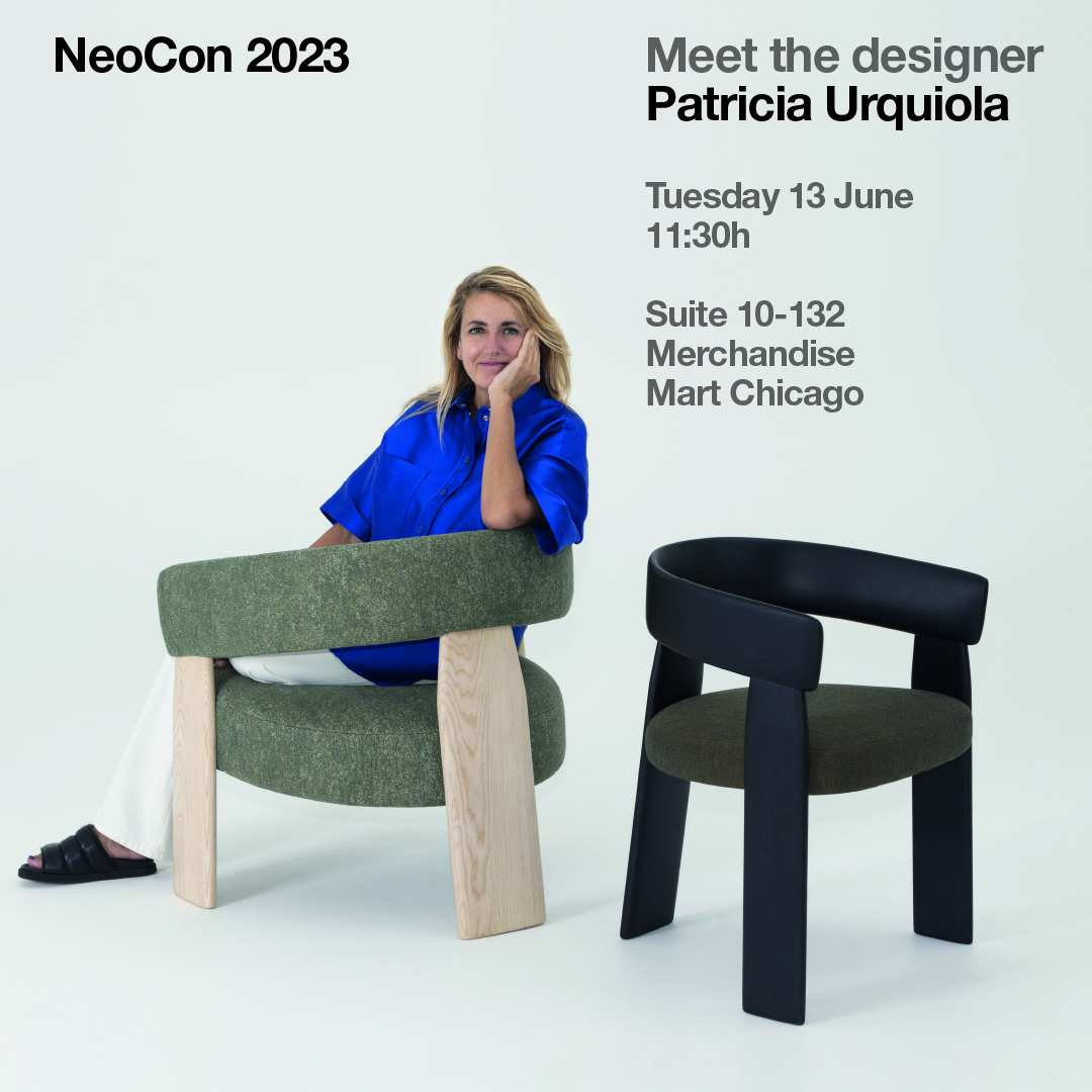 AndreuWorld's tweet photo. 📢 Experience the future of design with @PUrquiola at our showroom in @NeoCon_Shows @theMARTChicago On Tuesday June 13 at 11.30 h. See you there!
✏️Reserve your spot now! https://t.co/F88Y3qXBst
#NeoConChicago #NeoCon2023 #BestofNeoCon2023 #PatriciaUrquiola https://t.co/TK6nnRM6Pb