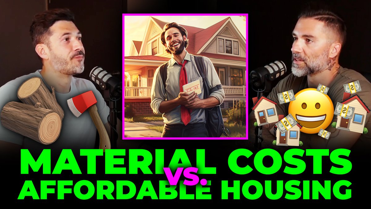 NEW VIDEO!

DOES LOWER MATERIAL COSTS MEAN MORE AFFORDABLE HOUSING?

ow.ly/NyQT50OKbun

Dan and Scott discuss real estate in the local market and the effect lumber costs have on the price of housing, if any.

#realestate  #marketupdate #marketconditions #canadianrealestate