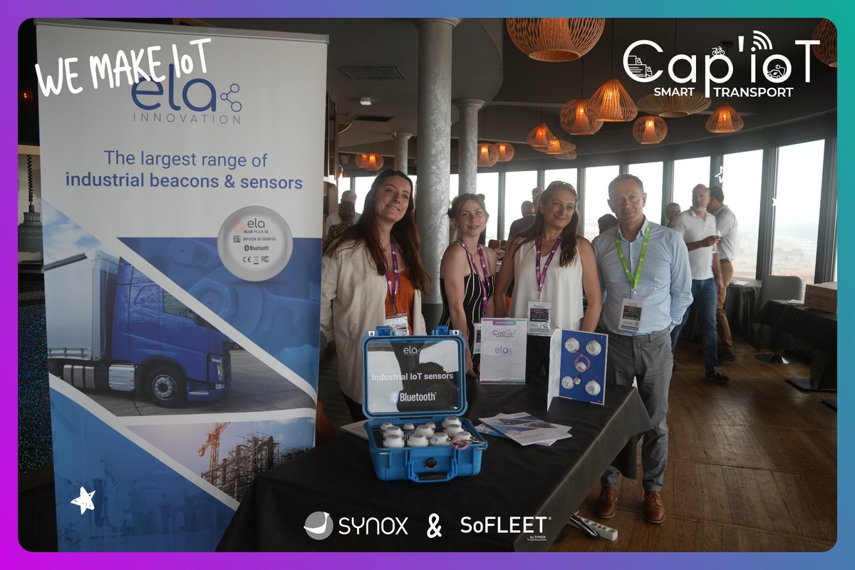 Synox (@synoxlive) on Twitter photo Partenaire de cette 9e édition #CapIoT2023, <a href="/ElaInnovation/">ELA Innovation</a>, fabricant de capteurs connectés pour tous les secteurs, ELA Innovation aide les entreprises dans la digitalisation de leurs processus 🏭 Partenaire de cette 9e édition #CapIoT2023, <a href="/ElaInnovation/">ELA Innovation</a>, fabricant de capteurs connectés pour tous les secteurs, ELA Innovation aide les entreprises dans la digitalisation de leurs processus 🏭