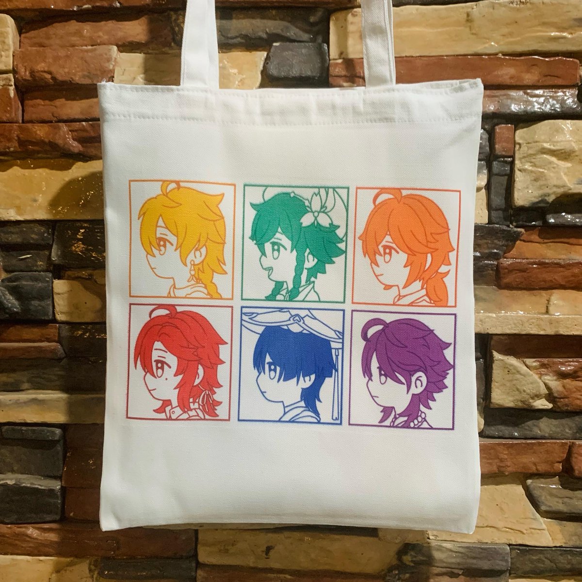 bbunbuns's tweet photo. Anemo bois totebags coming soon!! AAA Can't wait for them to arrive 🍃🍃🍃 https://t.co/FvzilbHxjy