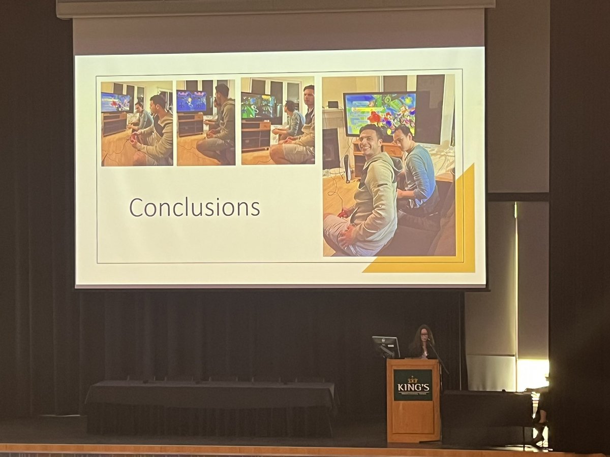 Jeff Campbell, MD, MPH (@jdcampbell_md) on Twitter photo <a href="/westernuSurgery/">WesternU Surgery</a> Research Day.
<a href="/VictoriaTurnb12/">Victoria Turnbull</a> representing <a href="/westernuUrology/">Western Urology</a> with her work on video game use to improve laparoscopic surgery skills.
I predict a future gaming room beside call rooms <a href="/LHSCCanada/">London Health Sciences Centre</a> <a href="/stjosephslondon/">St. Joseph's Health Care London</a>
<a href="/SurgicalEdu/">Surgical Education</a> #surgery #education <a href="/westernuSurgery/">WesternU Surgery</a> Research Day.
<a href="/VictoriaTurnb12/">Victoria Turnbull</a> representing <a href="/westernuUrology/">Western Urology</a> with her work on video game use to improve laparoscopic surgery skills.
I predict a future gaming room beside call rooms <a href="/LHSCCanada/">London Health Sciences Centre</a> <a href="/stjosephslondon/">St. Joseph's Health Care London</a>
<a href="/SurgicalEdu/">Surgical Education</a> #surgery #education