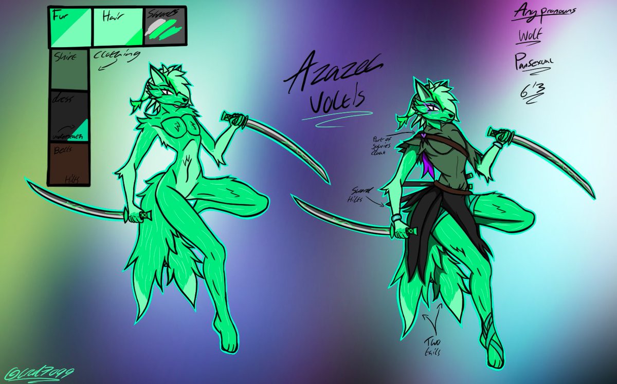 New character Azazel Voltis 
#furry #originalcharacter #Fursona