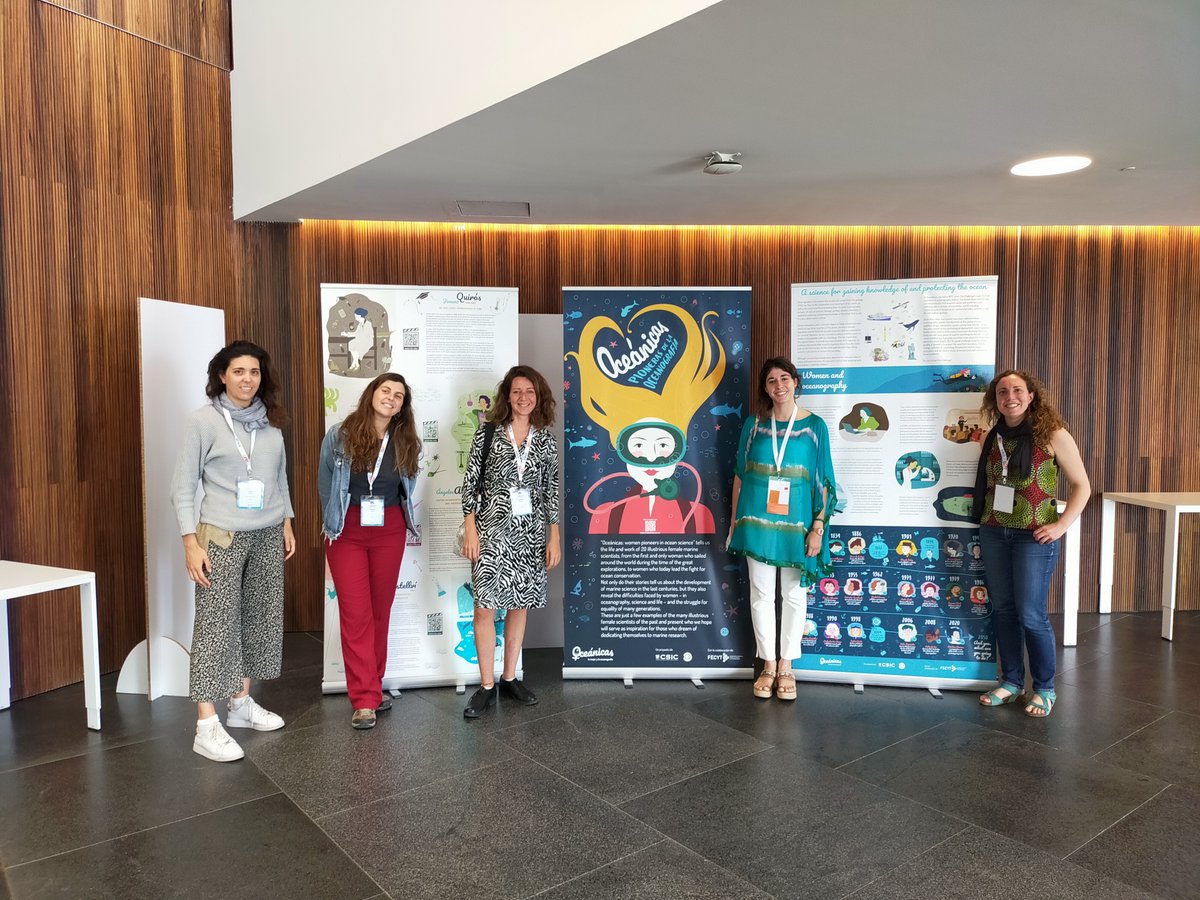 Oceanicas_IEO's tweet photo. No podían faltar las #Oceánicas_IEO en #ASLO2023
@ASLO_Palma2023 @aslo_org 

Allí hemos estado organizando el congreso, defendiendo los resultados de las investigaciones y debatiendo sobre los retos futuros y sostenibilidad en el medio acuático. https://t.co/milVJVgqdS
