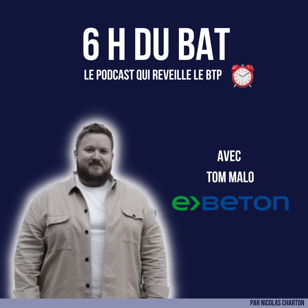 Dans 6H du BAT #7
 
Le BTP, une empreinte carbone en Béton

Tom Malo 

#beton #empreintecarbonne #BTP

tinyurl.com/empreintebeton