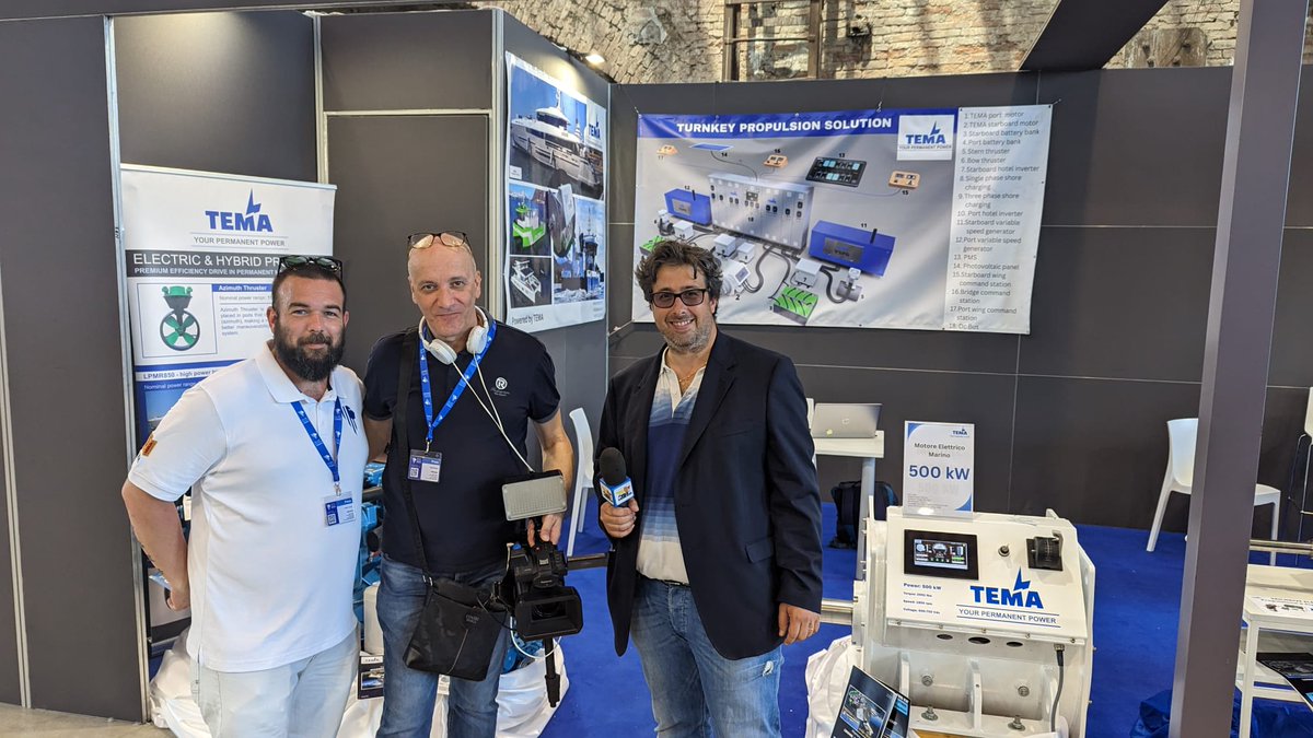 TEMA Marine Electric&Hybrid Propulsion System tweet media