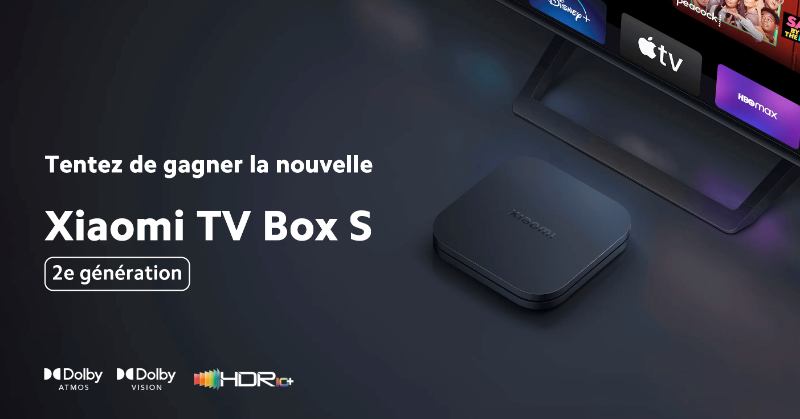 XiaomiFrance's tweet photo. 🚨 #CONCOURS
Gagnez dès maintenant notre nouvelle Xiaomi BOX S 2e génération !
Pour participer :
🧡 Suivez @XiaomiFrance et @Fnac
🔁 RT ce tweet
✍️ Commentez la série que vous allez pouvoir regarder en #DoblyVision