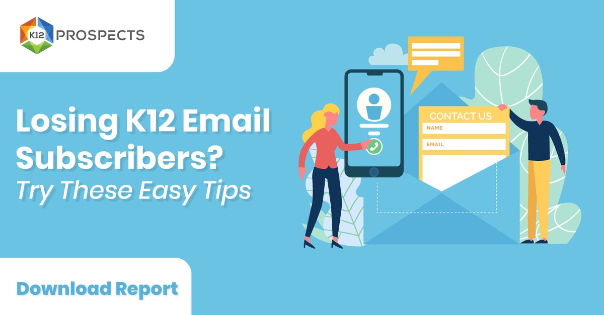 K12Prospects's tweet photo. Do you know why users are unsubscribing from your K12 marketing emails? The answer is simpler than you think. https://t.co/56sywJHDzh
#ipadchat #ukedchat #pblchat #21stedchat https://t.co/Os3lwuXc5x