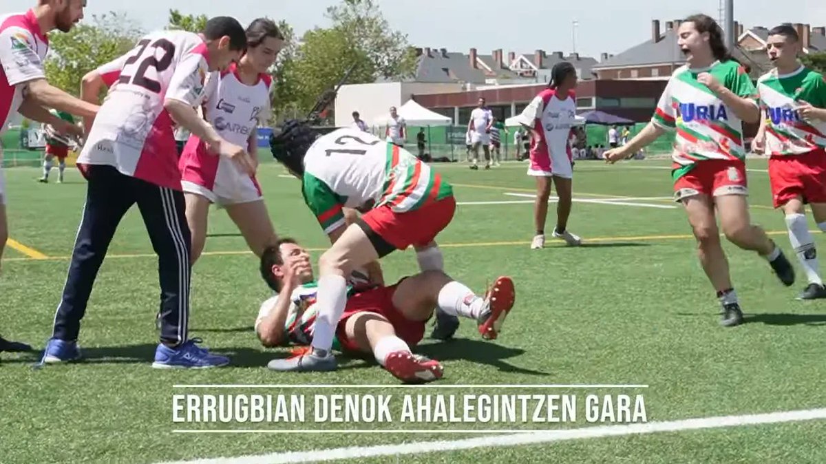Gorabide (@gorabide) on Twitter photo 🏉 El equipo inclusivo del <a href="/UniBilbaoRugby/">Universitario Bilbao Rugby</a>, en el que juegan ocho personas usuarias de nuestros grupos de Ocio y Tiempo Libre, participa en Hernani en el 6. Inklusibo Txapelketa.
👉 labur.eus/rugby-inclusivo 🏉 El equipo inclusivo del <a href="/UniBilbaoRugby/">Universitario Bilbao Rugby</a>, en el que juegan ocho personas usuarias de nuestros grupos de Ocio y Tiempo Libre, participa en Hernani en el 6. Inklusibo Txapelketa.
👉 labur.eus/rugby-inclusivo