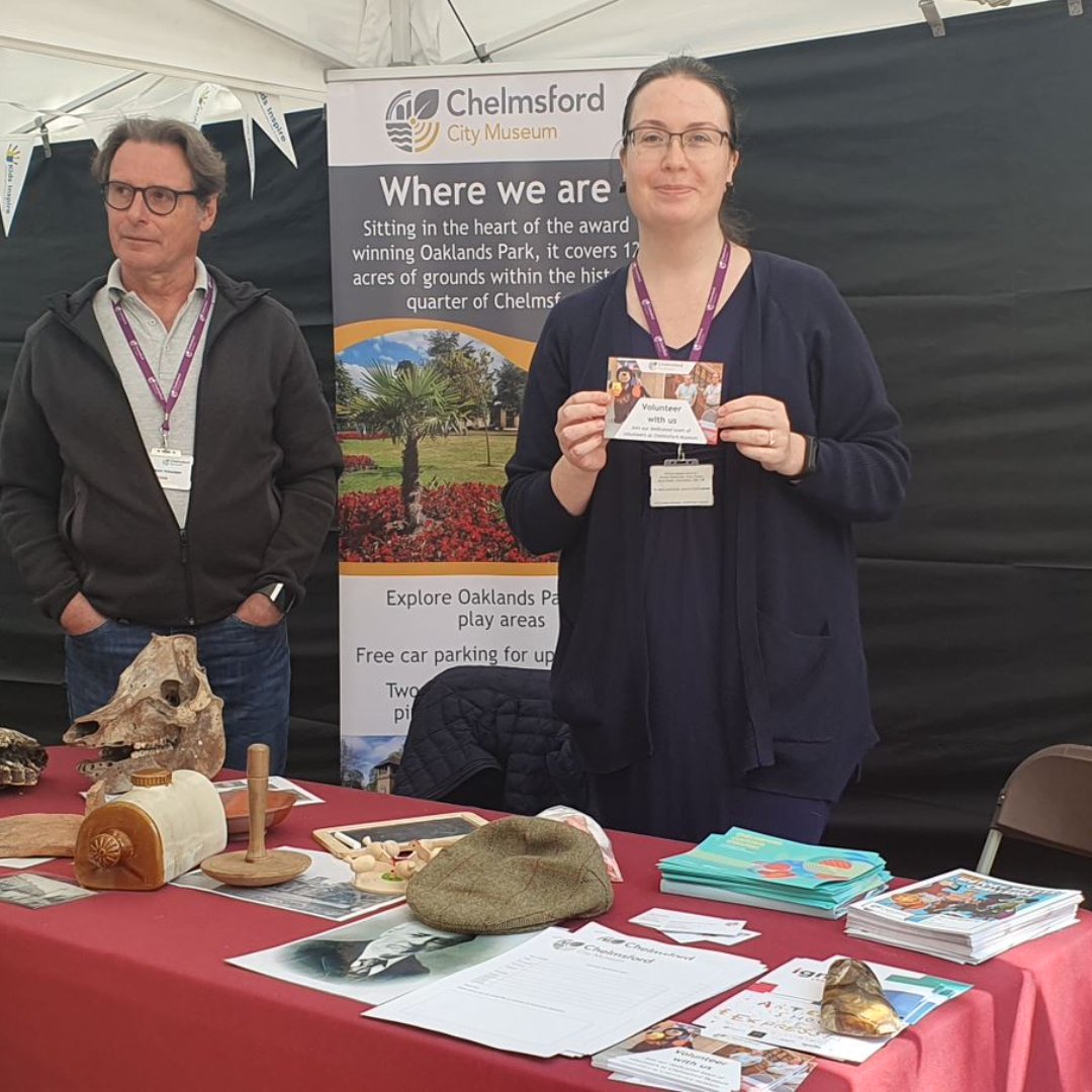 Thanks to everyone who visited us at VolFest!
We had so many wonderful conversations & it was a pleasure to meet each & every one of you.
If you took a card or form, feel free to reach out to us with any questions or to register your interest: Museum.Volunteer@chelmsford.gov.uk