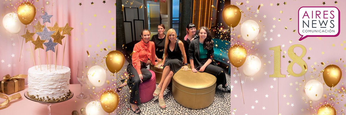 ¡Aires News cumple 18 añitos 🎂! Quizá el secreto está en que, desde que la fundó <a href="/aires_isabel/">Isabel Aires</a>  en 2005, es más una familia que un negocio. Quizás por la cercanía y la honestidad, sin dejar de lado la profesionalidad, seguís confiando en nosotras.

¡Gracias a todos por estar!