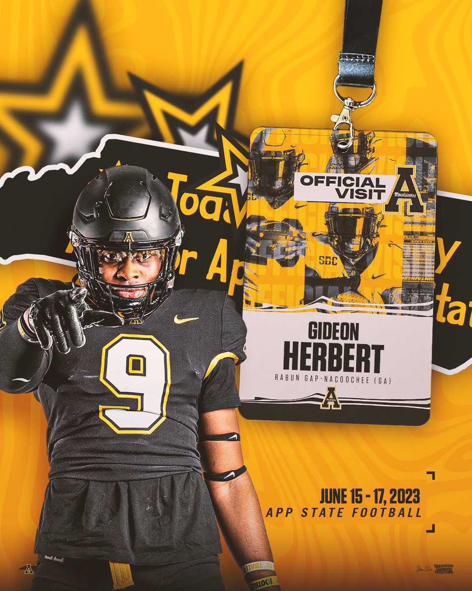 I’ll be officially visiting @AppState_FB this month from the 15-17th‼️ I can’t wait @AJHOWARD_ASU @coach_sloan #GoApp #AppNation @coachdtwhite @Firefighter648