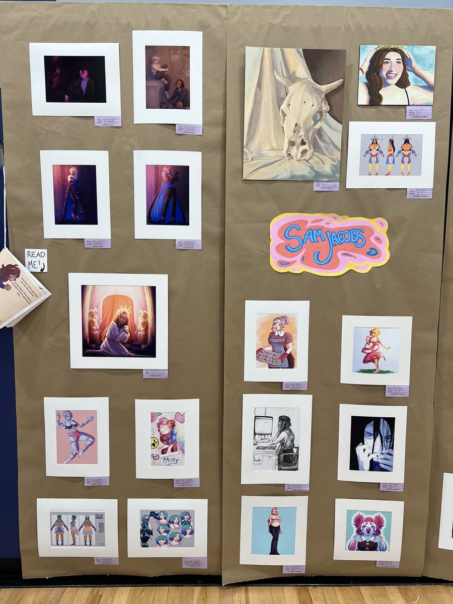 Just like that the 2023 K-12 Art &amp; Tech Fair is over and broken down. Shout out to my amazing Mynderse family, Mrs. Hendy, Mr. Page &amp; Mr. Kelly and many students for helping. We were able to break down in 1 hour.  Thank you all for participating, viewing &amp; helping! #SFCSDPROUD