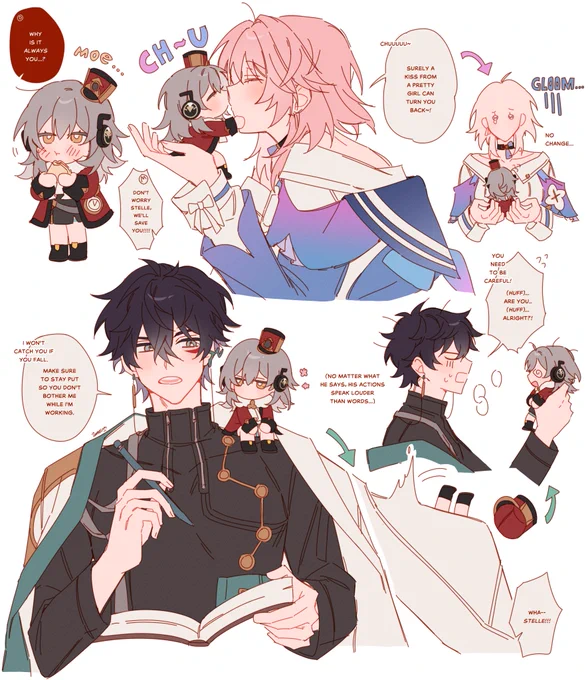 the prince(ss) and little stelle