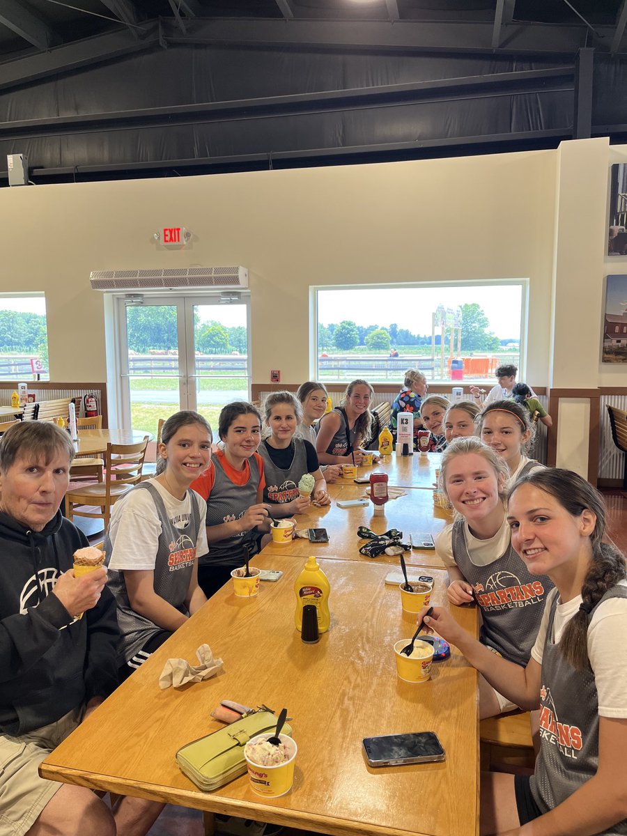 After a day of basketball a little Young’s