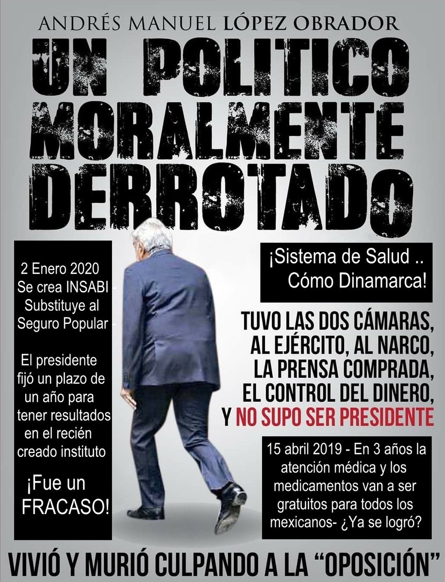 @pattygmiranda @SandraCuevas_ Dan 'pena ajena' los FANÁTICOS del asqueroso y 'maloliente' MARRANO en el palacio

'TODO' en exceso hace daño, hasta el AGUA!

Culpan a Coca Cola, cuando el problema es OTRO, he consumido Coca Cola durante TODA mi vida, soy DELGADO c/buena salud, la IGNORANCIA y el FANATISMO 4Te!