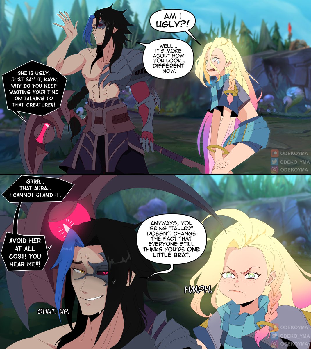 You guys asked for that way too much So I give you more  How Kayn & Rhaast reacted to Zoe   #Zoe #Kayn #LeagueOfLegends #LeagueOfLegendsFanArt #ArtofLegends
