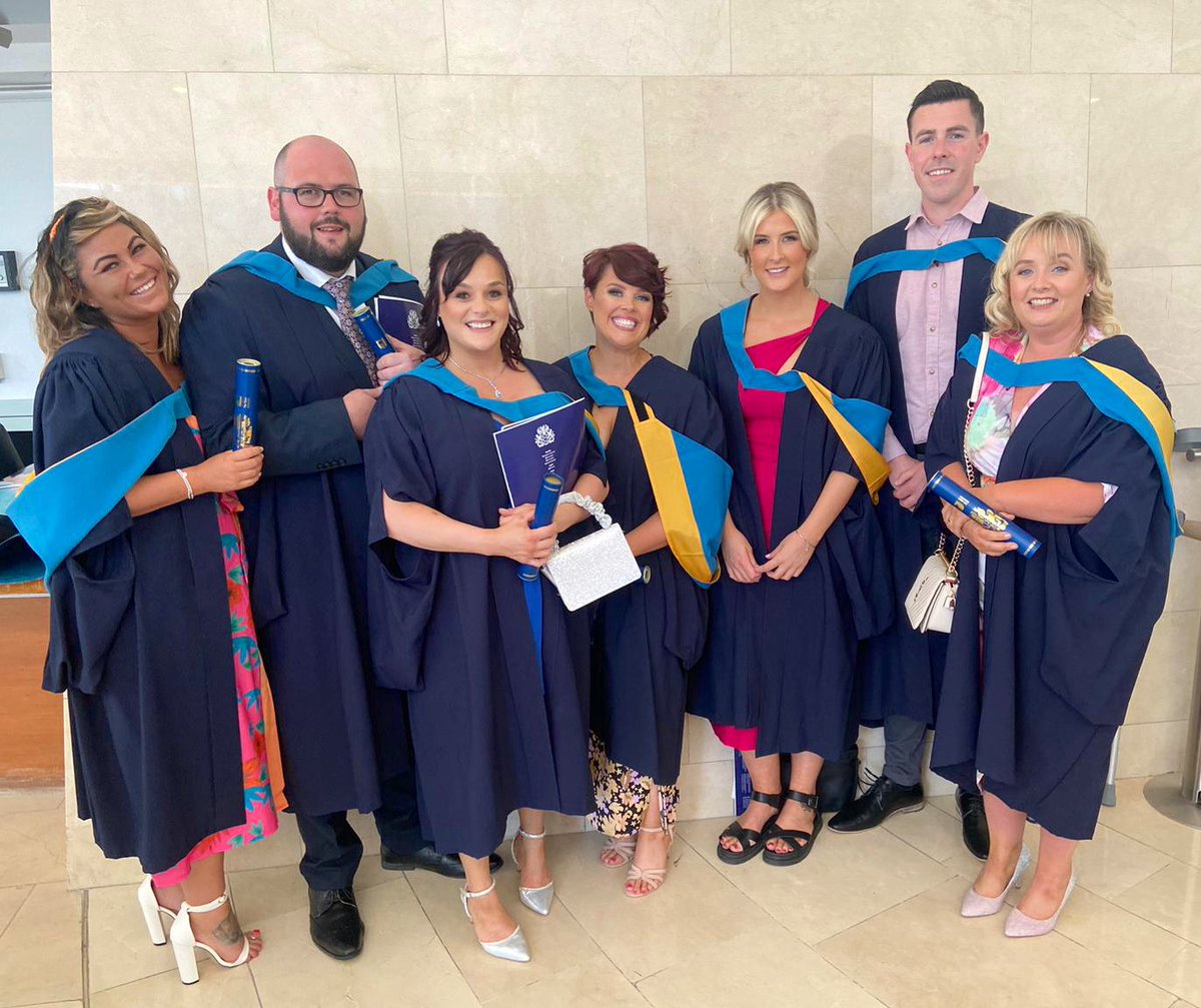 We would like to say a massive congratulations to our wonderful OU Bluestone Nurses on their Graduation today. We are so proud of you all! 
🤩🎓💙 @SouthernHSCT  @OpenUniversity #WeAreBluestone #teamSHSCT