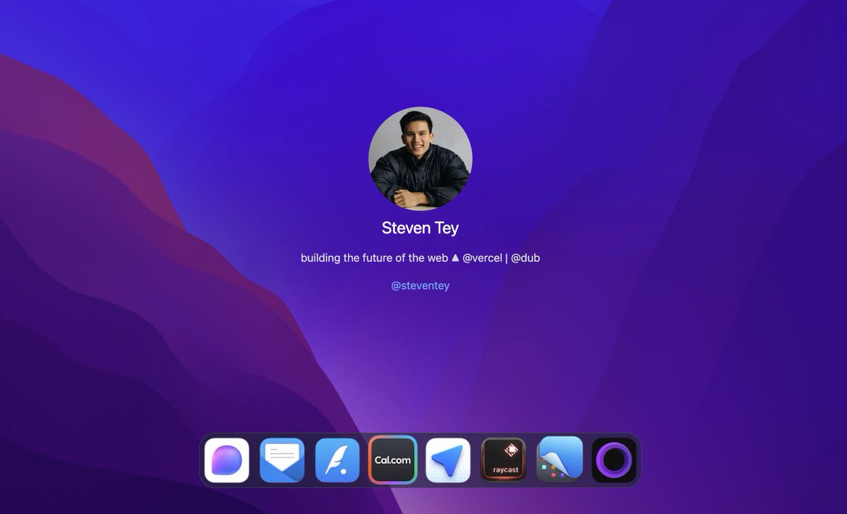 Steven Tey tweet media