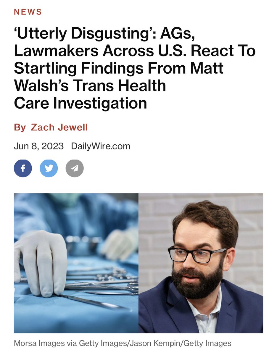 Real_EdDiehl's tweet photo. Thank you @realDailyWire and @MattWalshBlog for continuing to shed light on this issue and especially for including us in this article. Our parents, kids, and young adults deserve to hear the truth about Gender Affirming Care.
#orpol #orleg #hb2002 @ORSenateGOP @ORSenDemocrats
https://t.co/nCYJnbKvA7