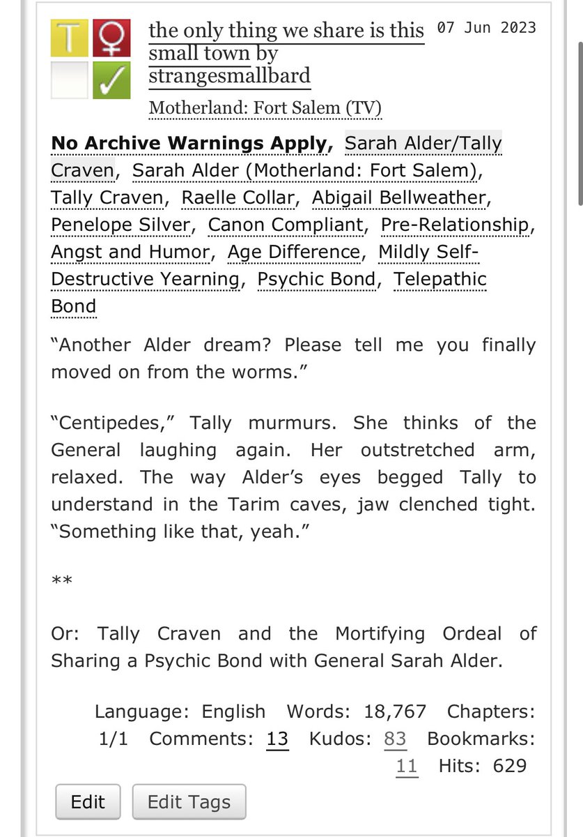 strangesmllbard's tweet photo. anyone out there a talder fan 👁 i may have written an 18k fic! https://t.co/9LdWdygGDX https://t.co/U2ihWWqgMS