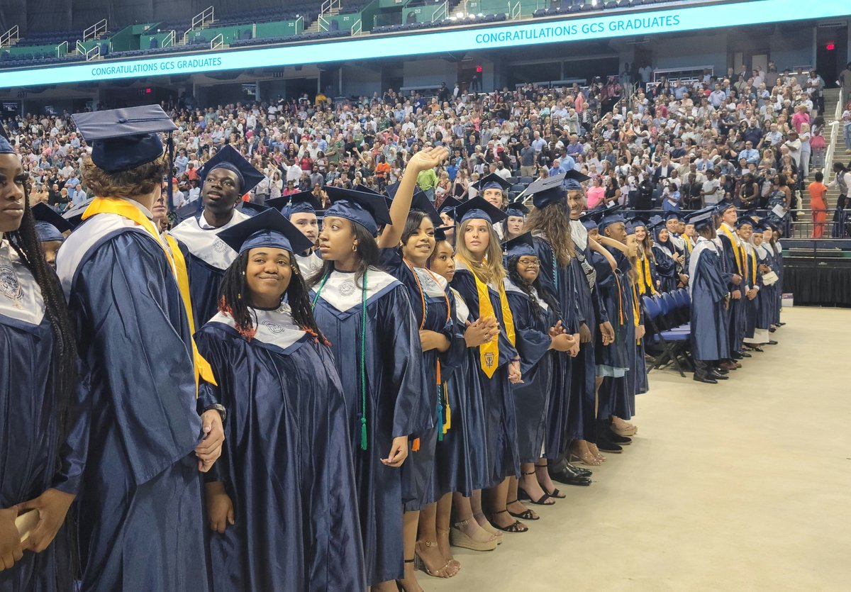 #GCSGradsSoar2023 | The seniors <a href="/WhirlieNation/">Grimsley High School</a> accumulated over 17,000 service learning hours and over $19.6 million in scholarships.