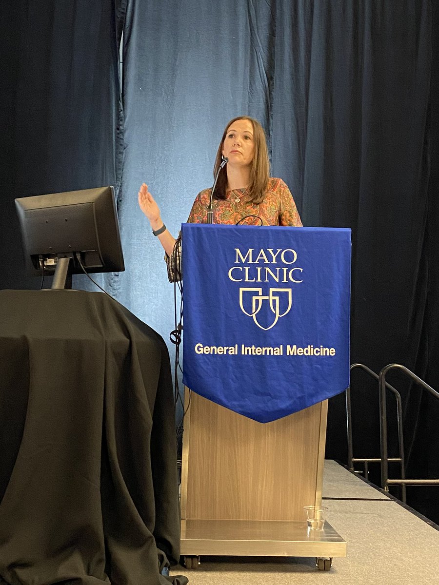 Dr Denise Millstine, integrative medicine specialist and women’s health expert @WHMayoClinic in Arizona discussing integrative therapies for menopause at Transforming Women’s Health. #TransformWH