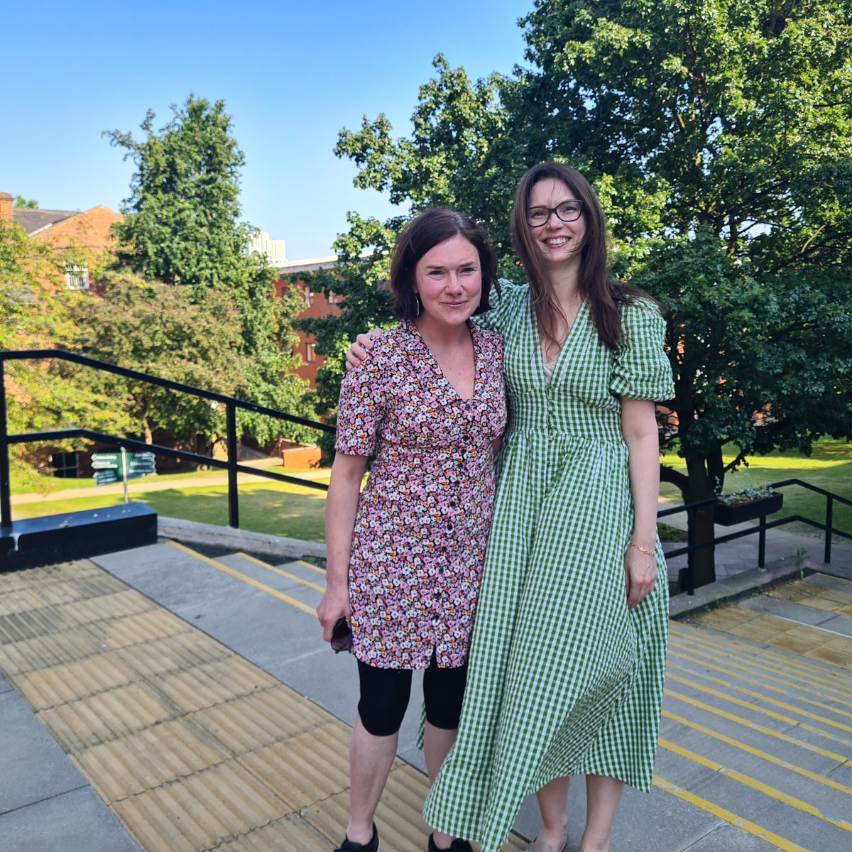 Congratulations Dr @sabrina_white1 on passing her viva 🎉

Richly deserved! Her excellent thesis is already having impact &amp;makes an important contribution to knowledge on UN’s response to sexual exploitation &amp;abuse in peacekeeping @POLISatLeeds