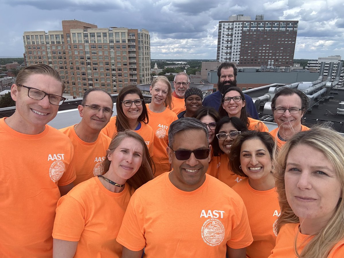 June is National Gun Violence Awareness Month

The @rwjsurgery ACS team wears orange to show dedication to our patients and the need for firearm injury prevention!

#AASTOPGunViolence
#AASTurningAwarenessIntoAction
#AASTurnsOrange

@traumadoctors @traumadoctorsam @RWJMS @RWJUH