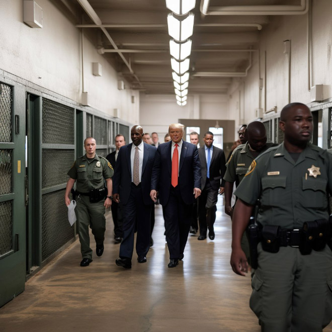ldbrown25's tweet photo. @nytimes How ironic #Trump says he agrees 100 percent with "lock her up chants" for #HillaClinton Now
looks  like #Trump getting Locked up. Be careful of what 
you wish for. https://t.co/wd8si8iRoF