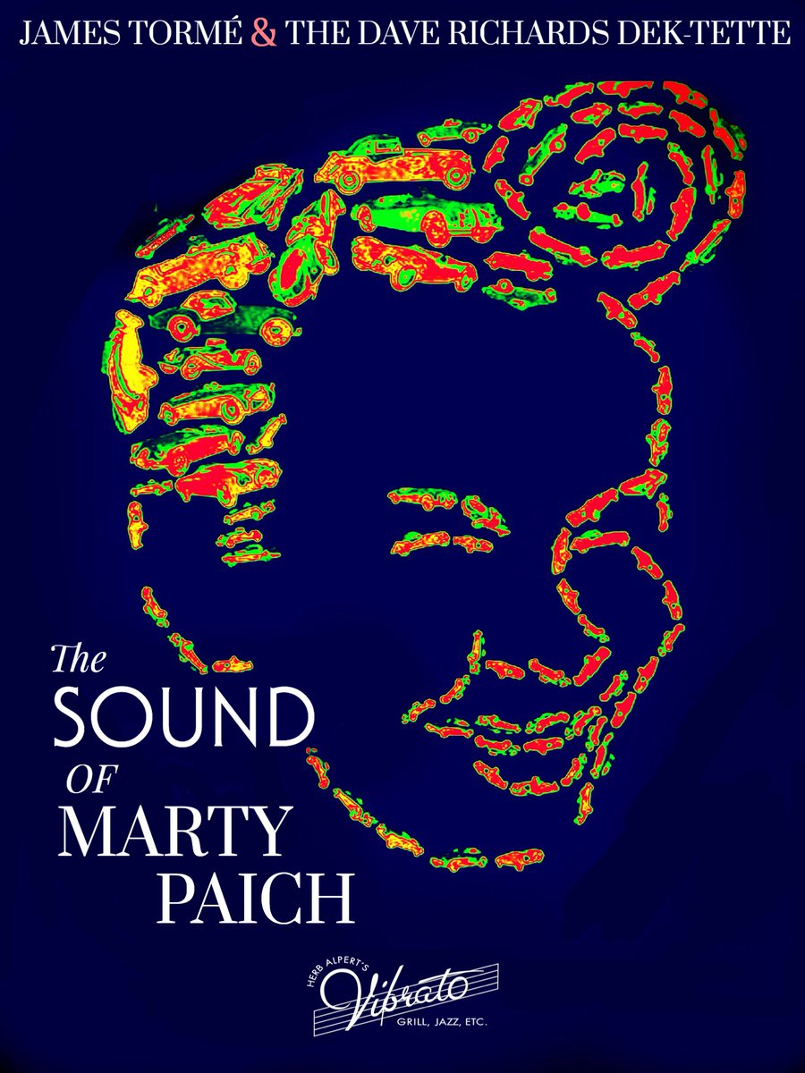 MY FIRST L.A. JAZZ SHOW IN 4 YRS! BEEN A LONG TIME COMIN’!!SO EXCITING! 😄 

Click this link: tinyurl.com/JT-JAZZ-SHOW-J… or call (310) 474-9400 to reserve your table!                                                          
#TheSoundOfMartyPaich #jazz #concert #live #bigband #fun