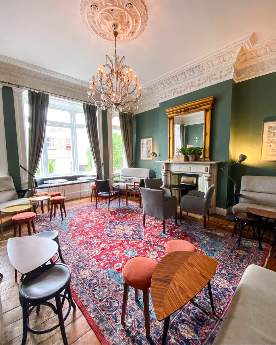 If you're looking for a spot on Camden Street where you can have a delicious drink in a relaxing atmosphere look no further than our cocktail bar! The Sitting Room is located on our first floor and is where you can enjoy a beverage before or after your meal.

#dublinbar