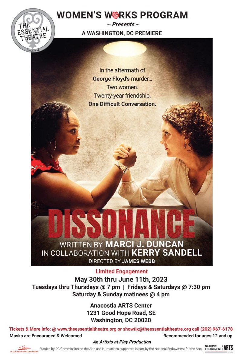 essentialtDC's tweet photo. What's Happening! Final 4 Performances - Must Close Sunday
The Critics Love it! 

Click Here: https://t.co/ab9g9VX4gg
https://t.co/EjzZ6XCnsy https://t.co/H43qC0oYFb