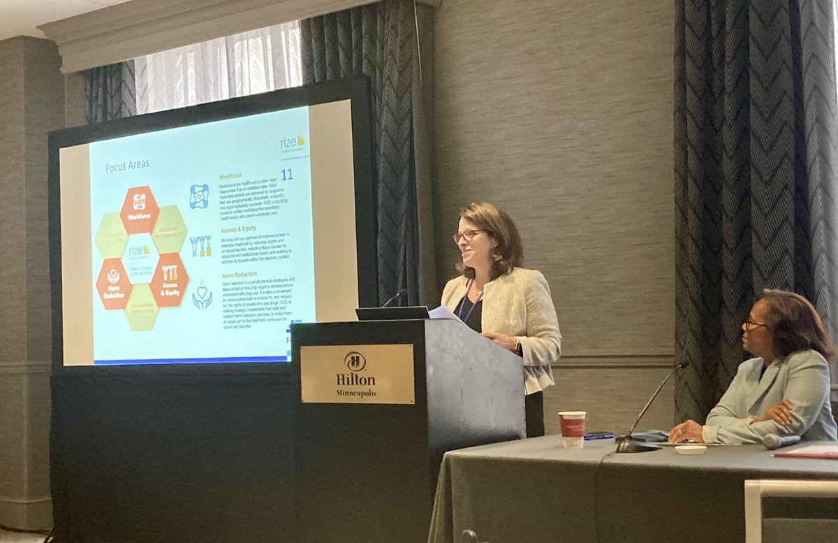 Proud to present w/@FOREfdn on funding solutions to the #overdosecrisis yesterday at @GIHealth's Annual Conference. By continuing to share knowledge, we can support the best approaches to #overdoseprevention and addiction care, and be closer to ending this crisis. #GIHAC