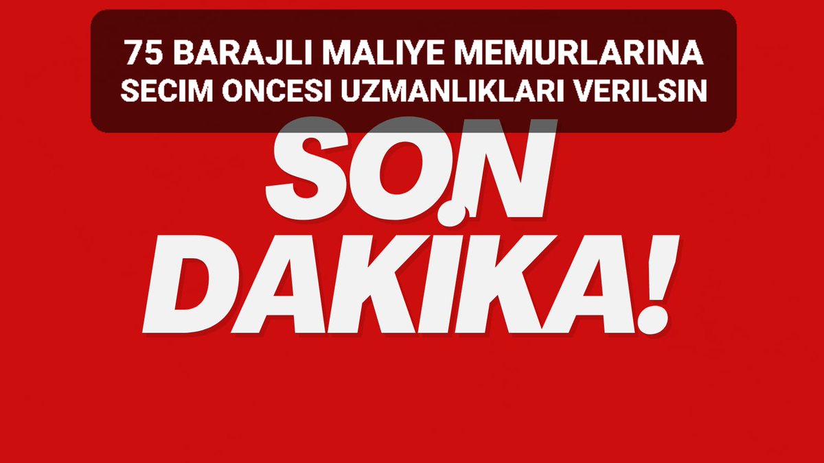 #maliyememuruzmanlik