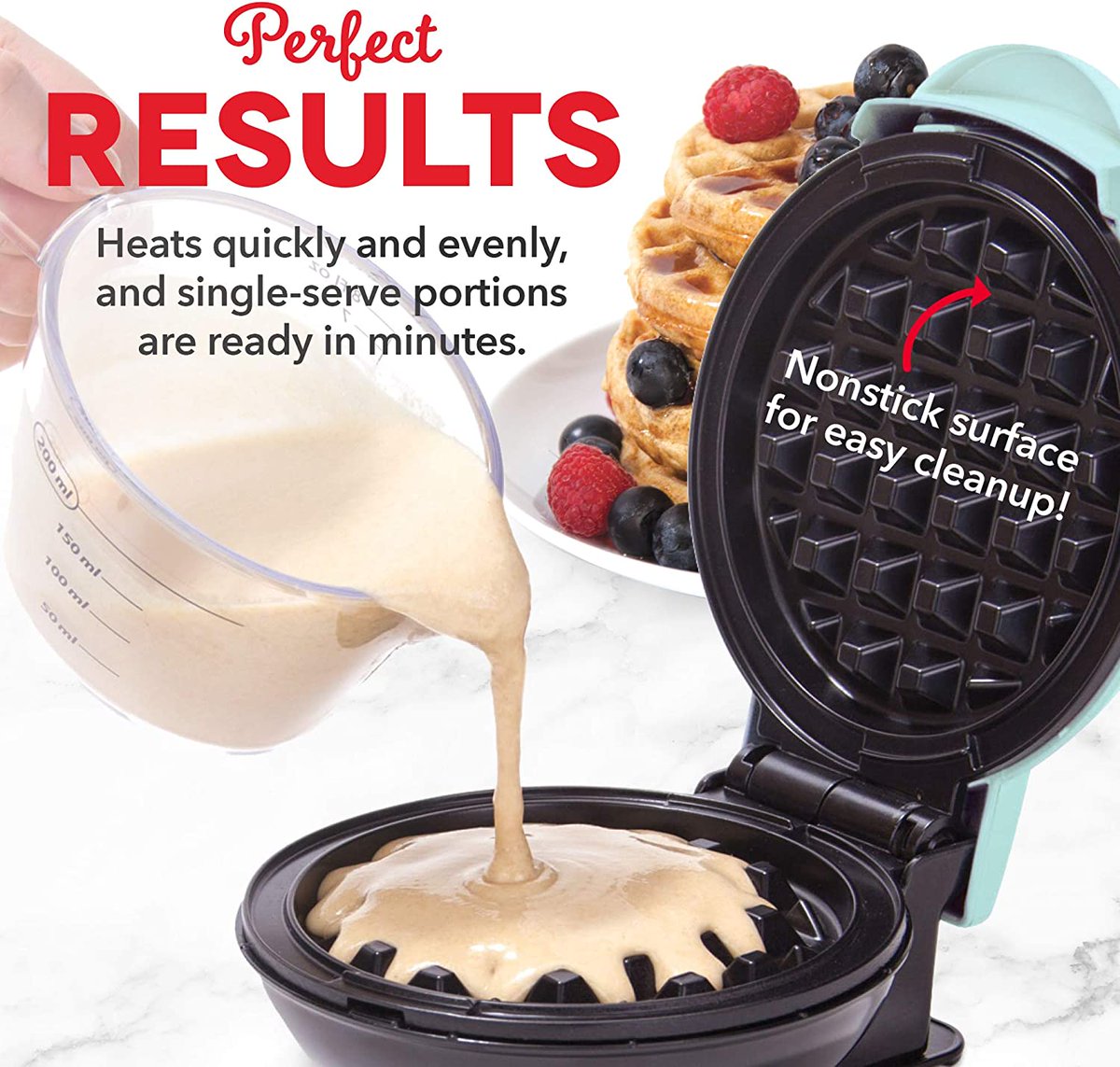 buymuchwow's tweet image. Get creative with your breakfast and snack game using the DASH Mini Maker!🧇🥞🧀🍳 With its non-stick surfaces, making waffles, hash browns, and keto chaffles has never been easier!🙌💙 Order now at Buy Much Wow and enjoy hassle-free cleanups!😍👌 #DASHMiniMaker #BuyMuchWow
