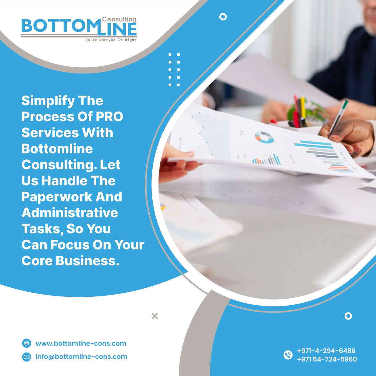 bottomlinecons1's tweet image. Simplify the process of PRO services with BottomLine Consulting.
✉️ Drop us an email: info@bottomline-cons.com
#PROServices #PaperworkSimplified #AdministrativeTasks #BusinessSupport #Dubai #UAE #Efficiency #Compliance #Expertise #CoreBusiness #GovernmentRequirements #TimeSaving