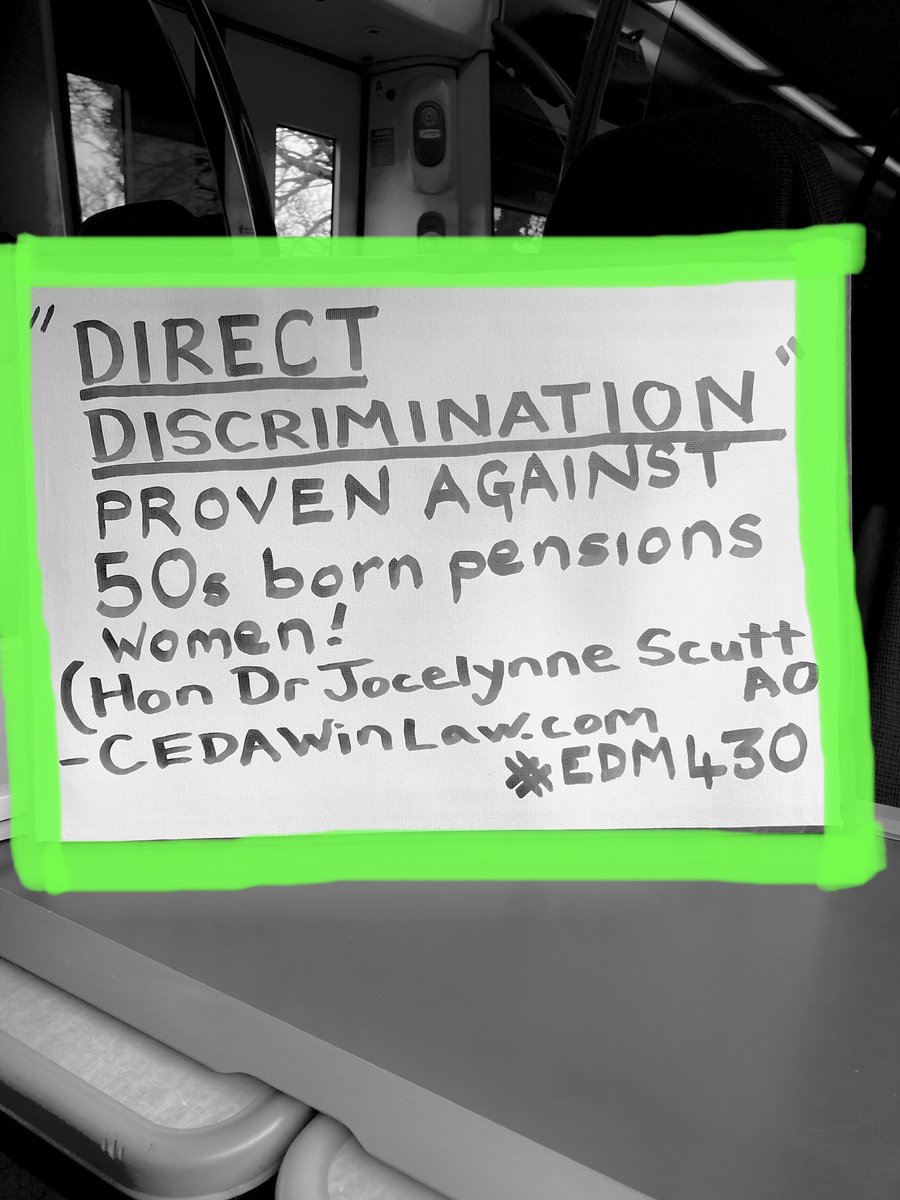 I’ve not struggled so long to be fed WASPI/PHSO peanuts or even nothing at all.  We #50sWomen have Legally Proven #DirectDiscrimination alongside the #Maladministration and #GenderPayGap & #GenderPensionsGap and the reality of being a #50sBornWoman &NO real gender equality/equity